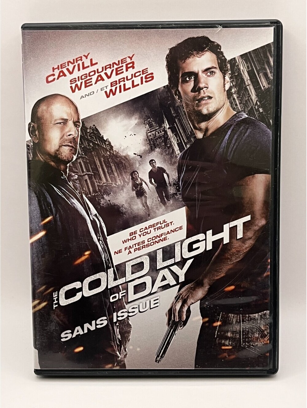 The Cold Light of Day DVD Bilingual Henry Cavill Action Mabrouk El Mechri